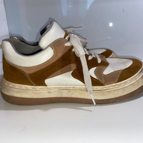 Men Colorblock Lace-up Front Sneakers - Picture 3 of 4